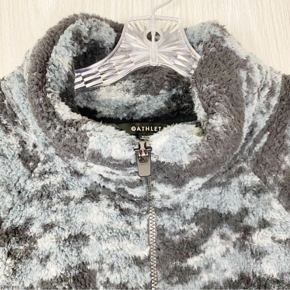 Athleta | Blue & Black Tugga Sherpa Jacket Size Large - Picture 5 of 14